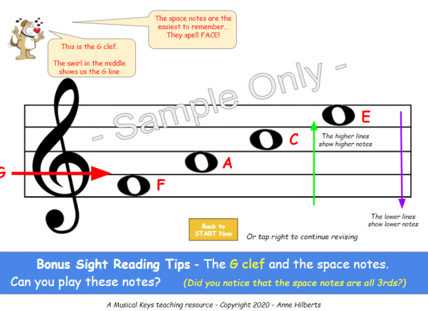 how to teach sight reading
