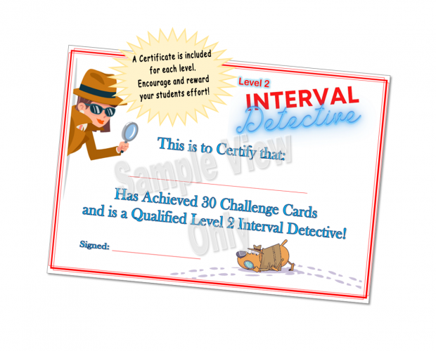 sight reading card game elementary level