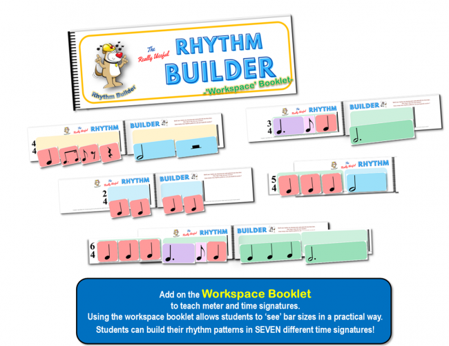 teaching rhythm, duration, note values, hands-on, practical and fun spatial rhythm, for beginner, elementary, and intermediate level, music theory, sight reading, young beginners