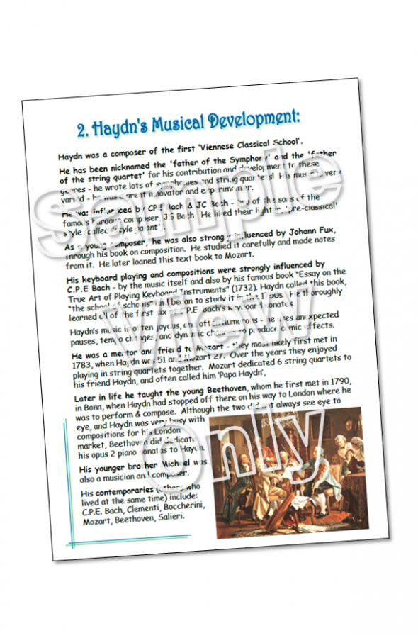 Haydn study guide
