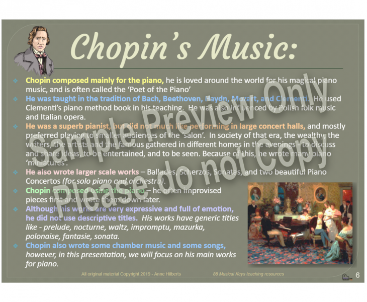 Chopin music history
