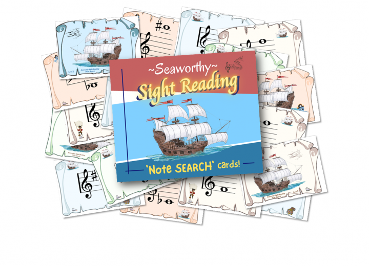 sight reading flash cards