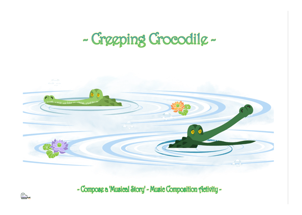 crocodile composing activity