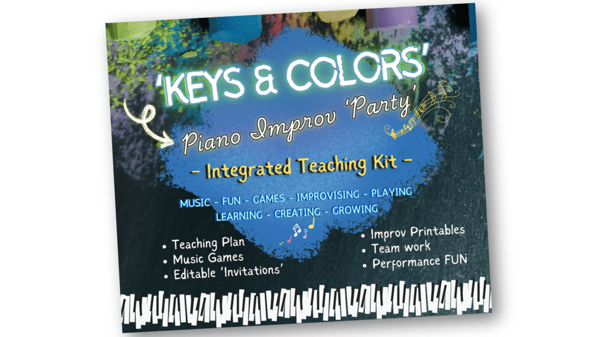 ‘Keys & Colors’ Piano Party/Open Day Kit!
