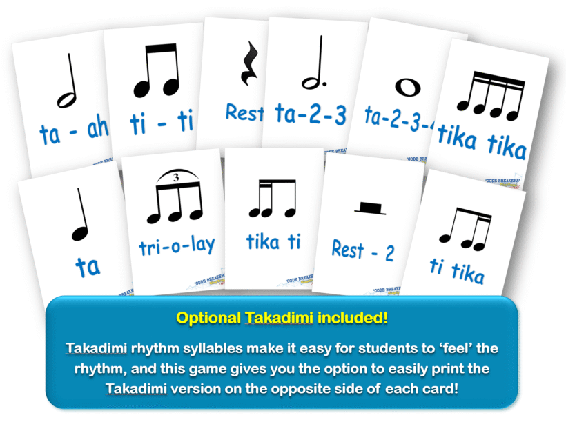 Epic Rhythm Teaching Resource: 'CODE Breakers ClapTrap'