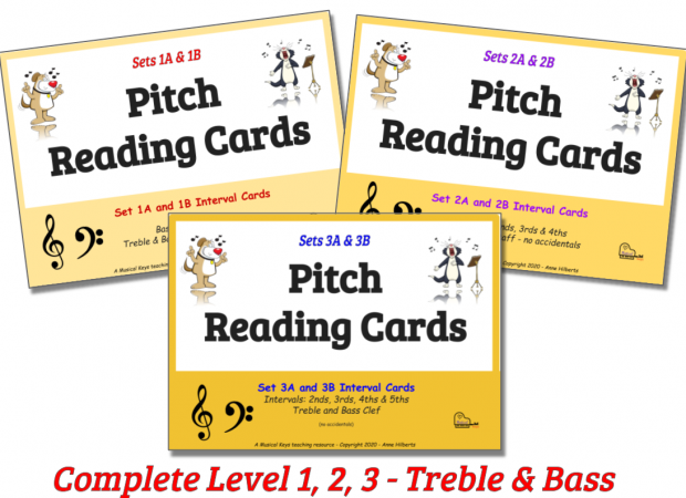 music flashcards