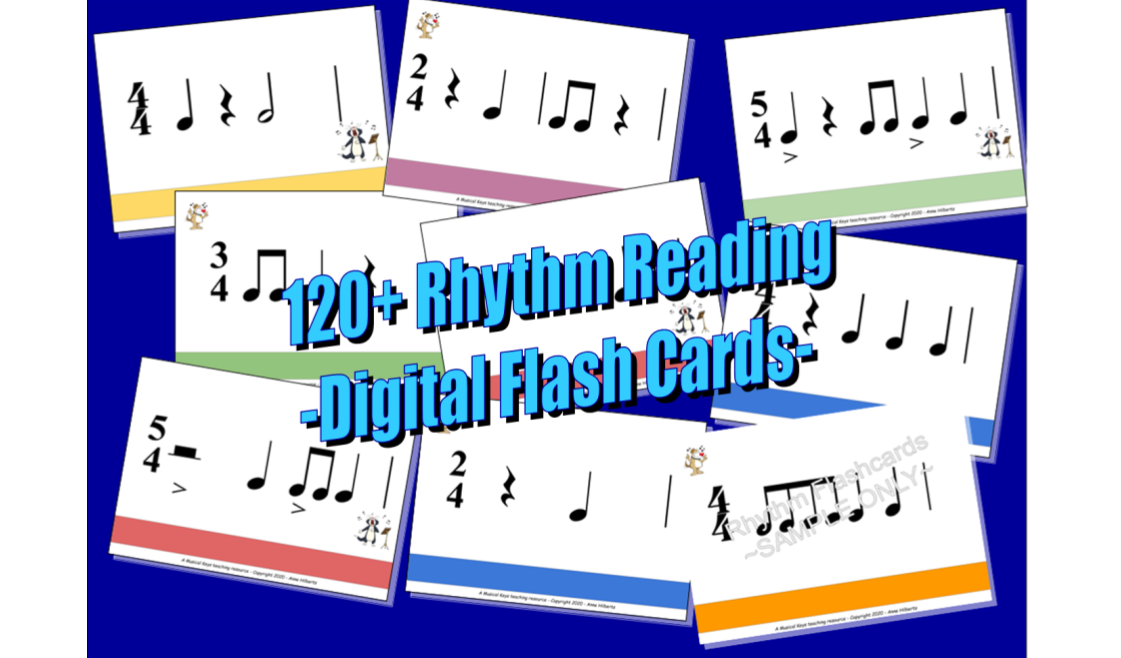 Music Flashcards – Rhythm & Pitch – BIG Bundle!