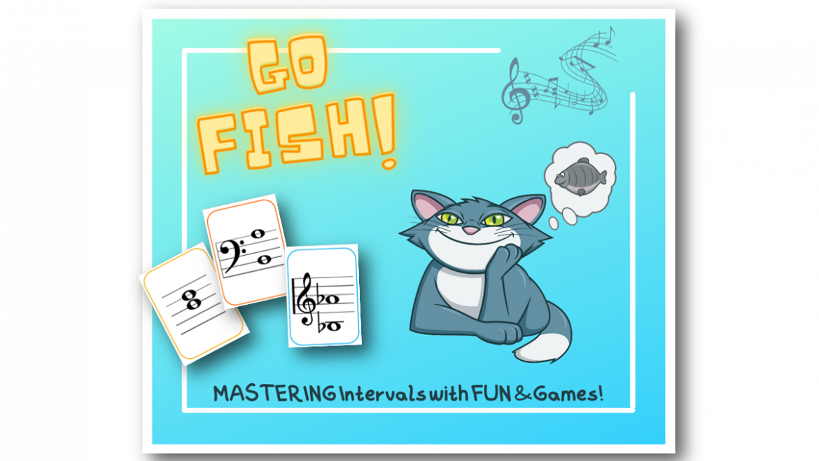 ‘Go FISH!’ Music Intervals Games & Studio Challenge