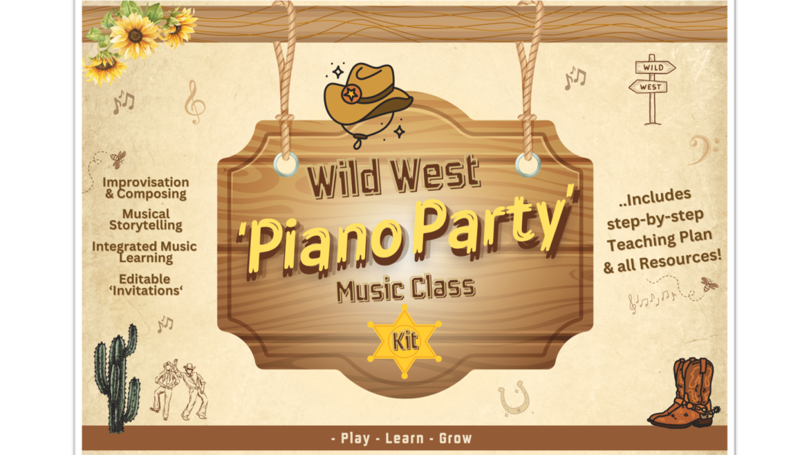 ‘Wild West’ | Piano Party Kit