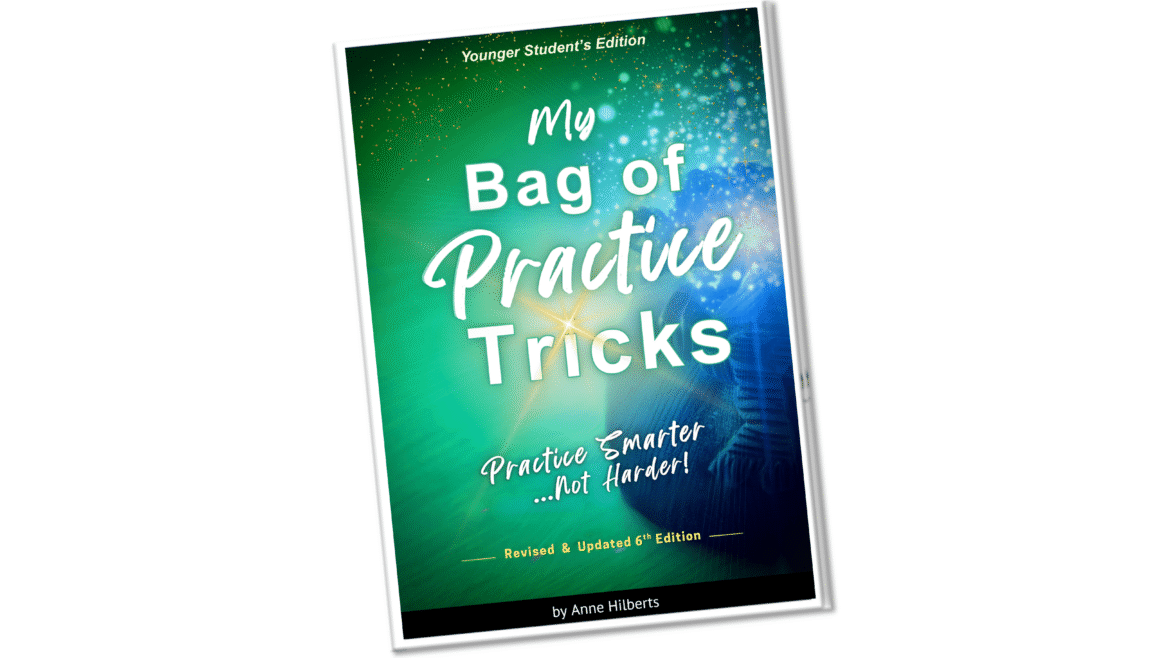 ‘My Bag of Practice Tricks’ | Children’s Piano Practice Book