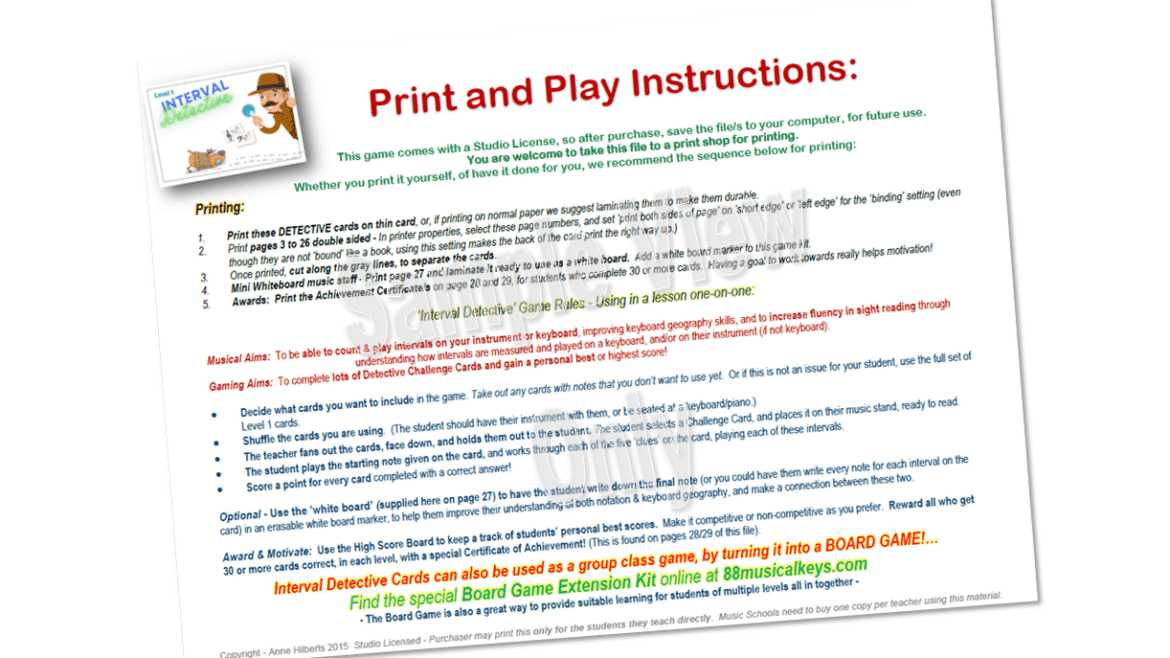 ‘Interval Detective’ | Card Game AND Board Game!
