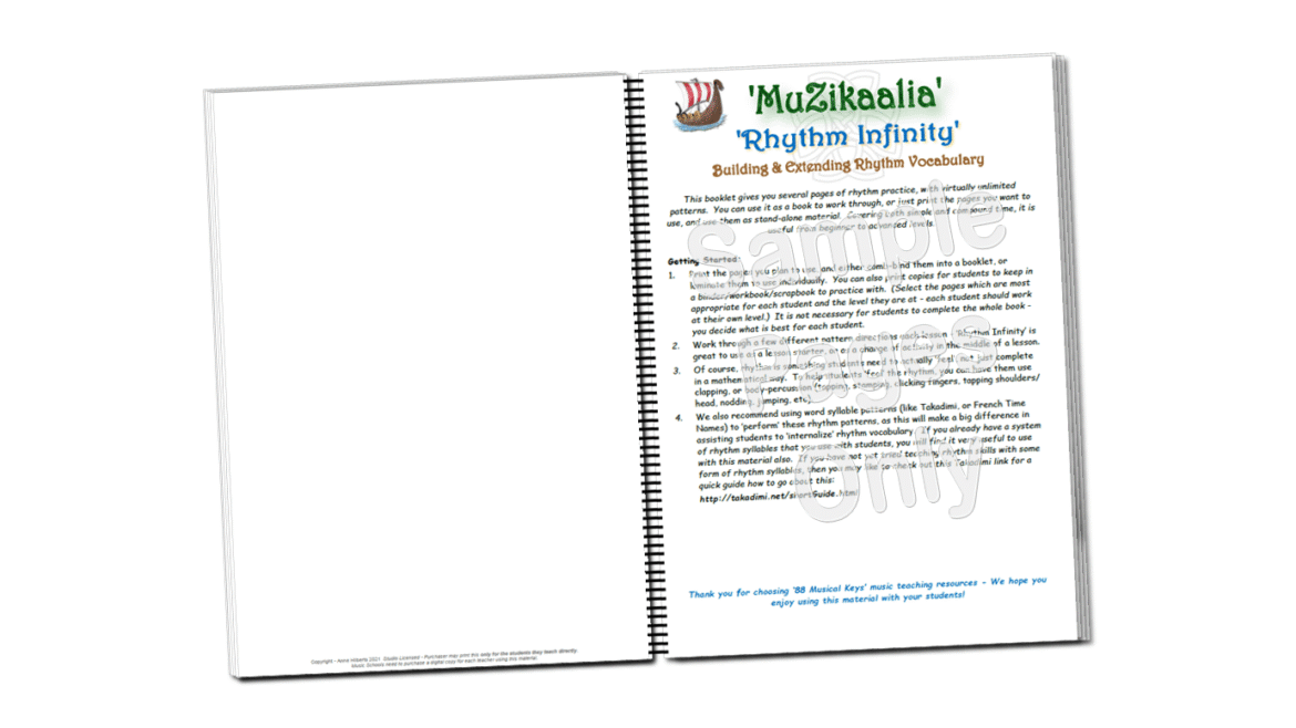 ‘Rhythm Infinity’ | Easy Rhythm Drill Grids!