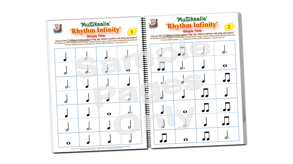 ‘Rhythm Infinity’ | Easy Rhythm Drill Grids!