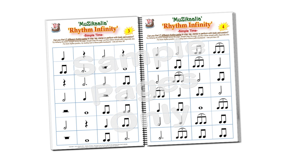 ‘Rhythm Infinity’ | Easy Rhythm Drill Grids!