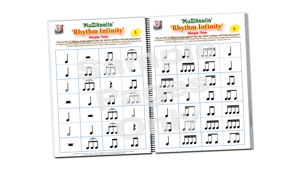 ‘Rhythm Infinity’ | Easy Rhythm Drill Grids!