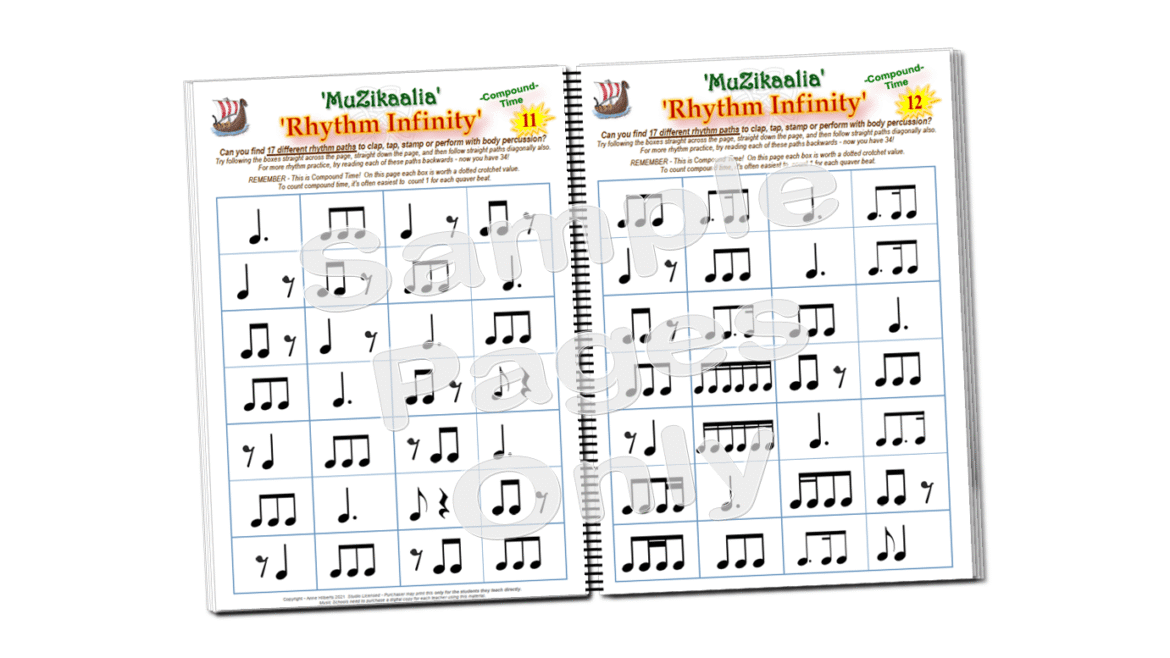 ‘Rhythm Infinity’ | Easy Rhythm Drill Grids!