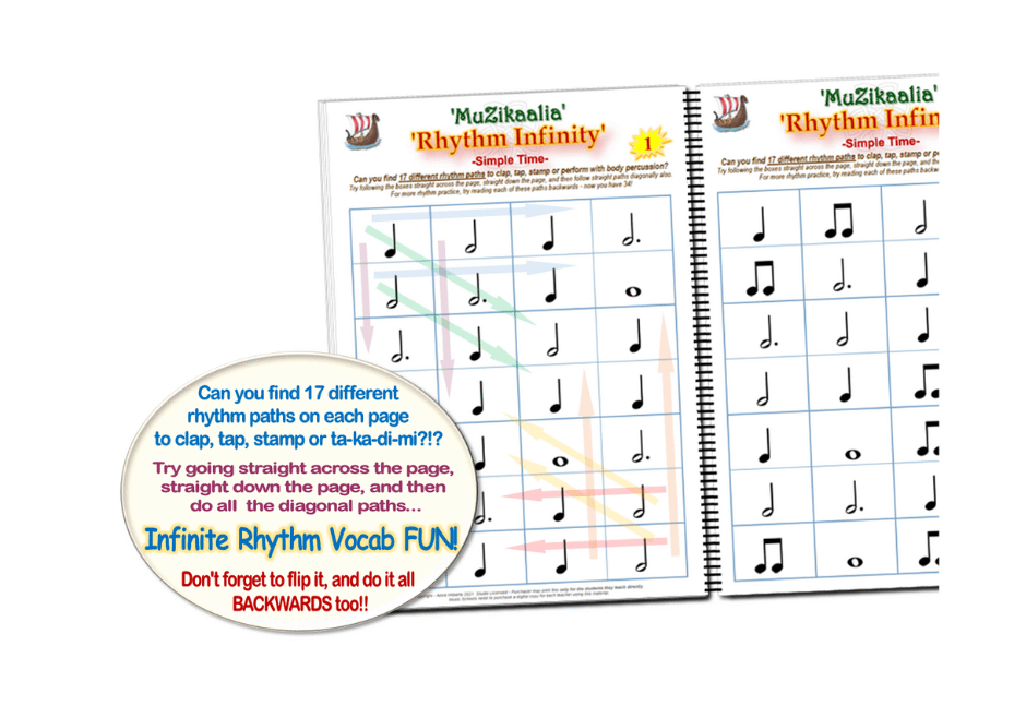 ‘Rhythm Infinity’ | Easy Rhythm Drill Grids!