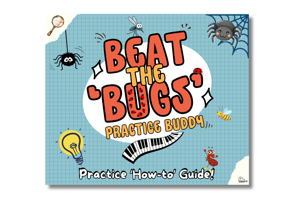 ‘Beat the Bugs’ Smart Music Practice Printable